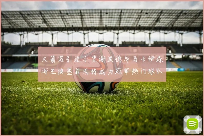 火箭若引进小贾谢泼德与马卡伊森海王换墨菲或将成为冠军热门球队